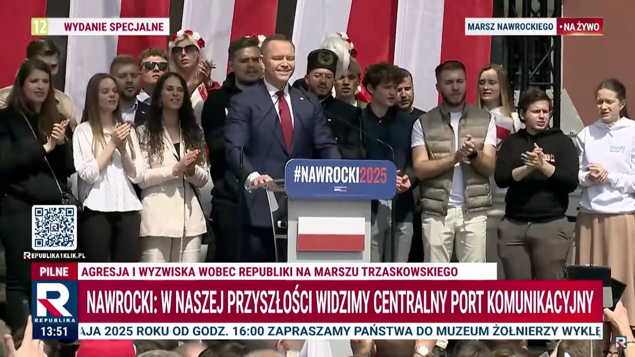 Nawrocki: Jest jedna Polska!  Będę Prezydentem Waszej przyszłości.