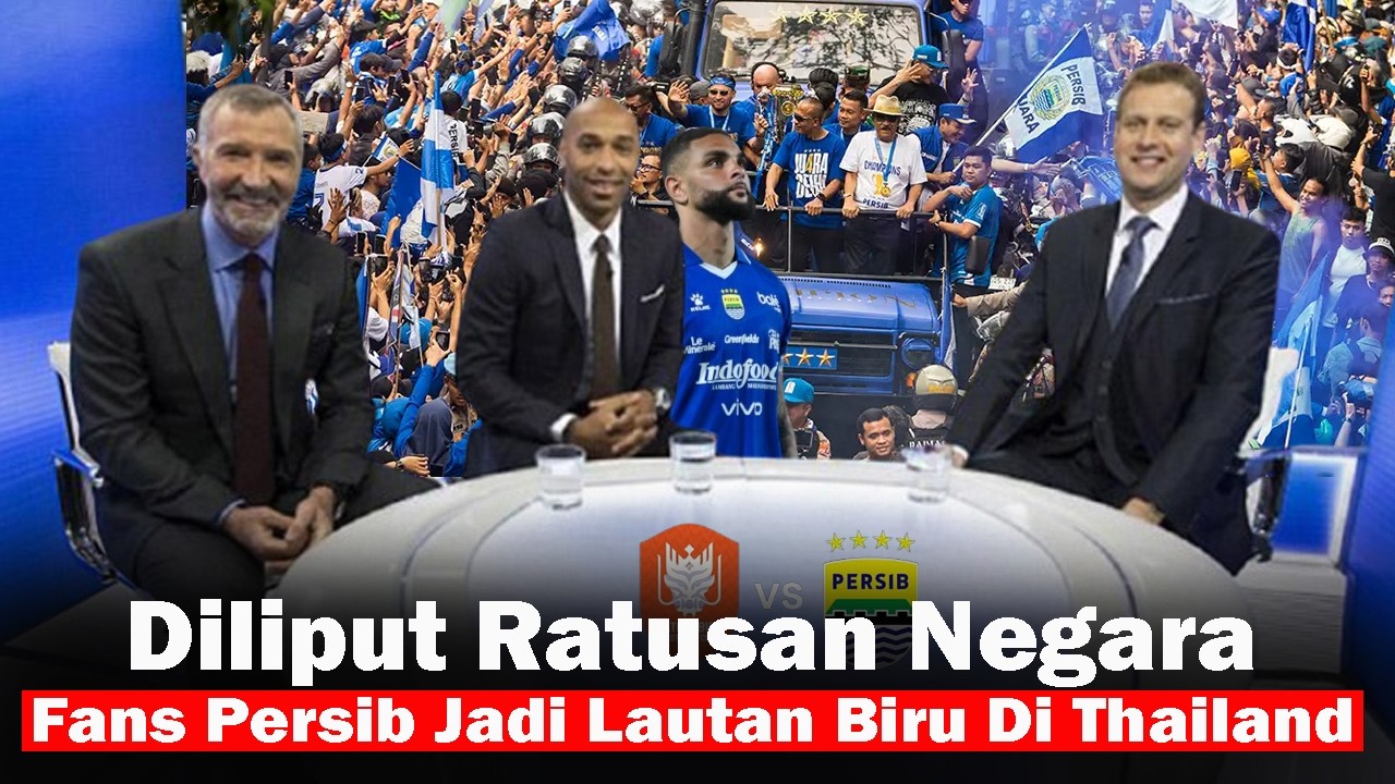 🟥DILIPUT RATUSAN NEGARA ! Suporter Ratchaburi Takjub dg Keramahan Bobotoh,Persib Vs Ratchaburi Viral