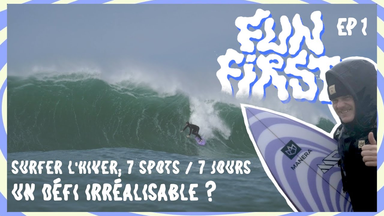 Surfer l'hiver breton; 7 spots, 7 jours, un défi irréalisable ? - FUN FIRST / Épisode 1