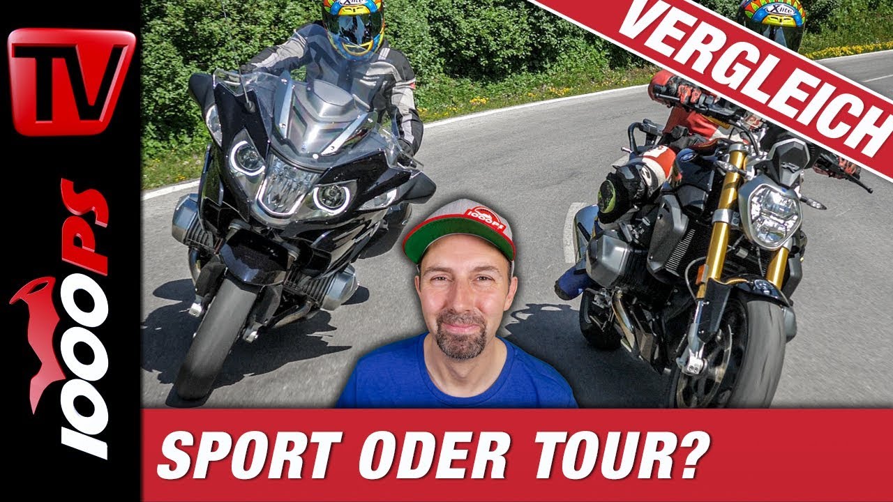 BMW R 1250 R vs. R 1250 RT Schlagabtausch in den Bergen