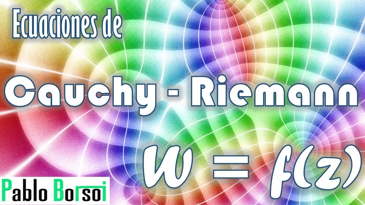 ¿Cómo aplicar las ecuaciones de Cauchy Riemann?