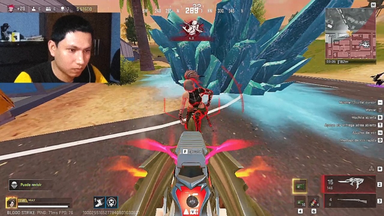 Jugando con el 1% Blood strike | Después de dos años otra vez en PC – Playa Cielo