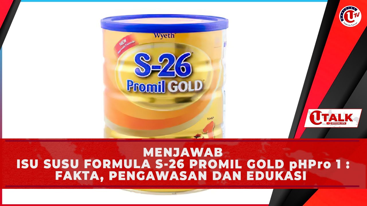 [LIVE] U TALK: MENJAWAB ISU SUSU FORMULA S-26 PROMIL GOLD pHPro 1 : FAKTA, PENGAWASAN DAN EDUKASI