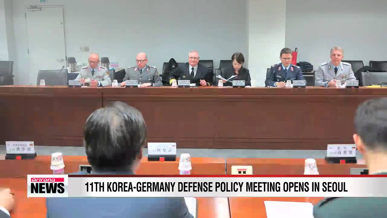 11th Korea-Germany Defense Policy Meeting opens in Seoul