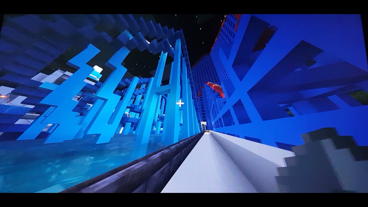 all rides at Blackpool pleasure beach mincraft game play