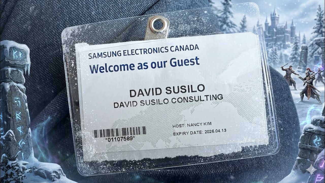 Посещение пресс-конференции Samsung Canada