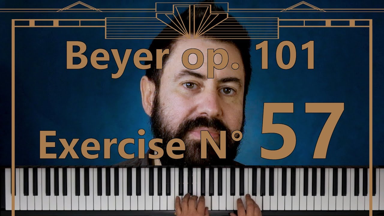 Piano tutorial - Beyer Op. 101 esercizio N° 57