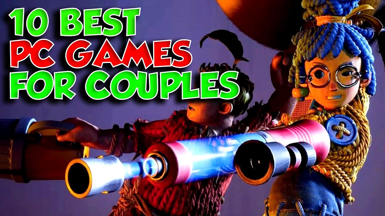 ❤️🔥 The 10 BEST PC Games for Couples to Play Together [2024]✅ All Time (Two Players)