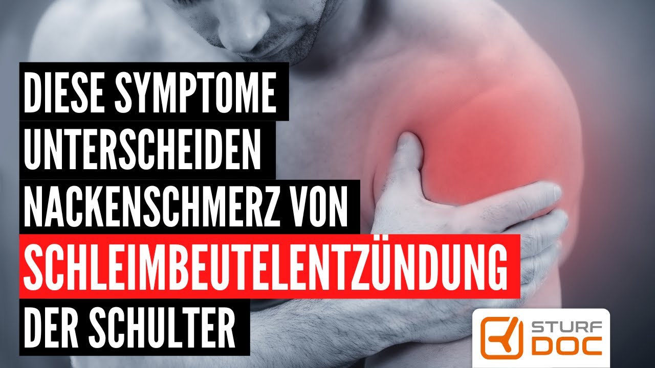 Bei der Schleimbeutelentzündung der Schulter bestehen diese Symptome
