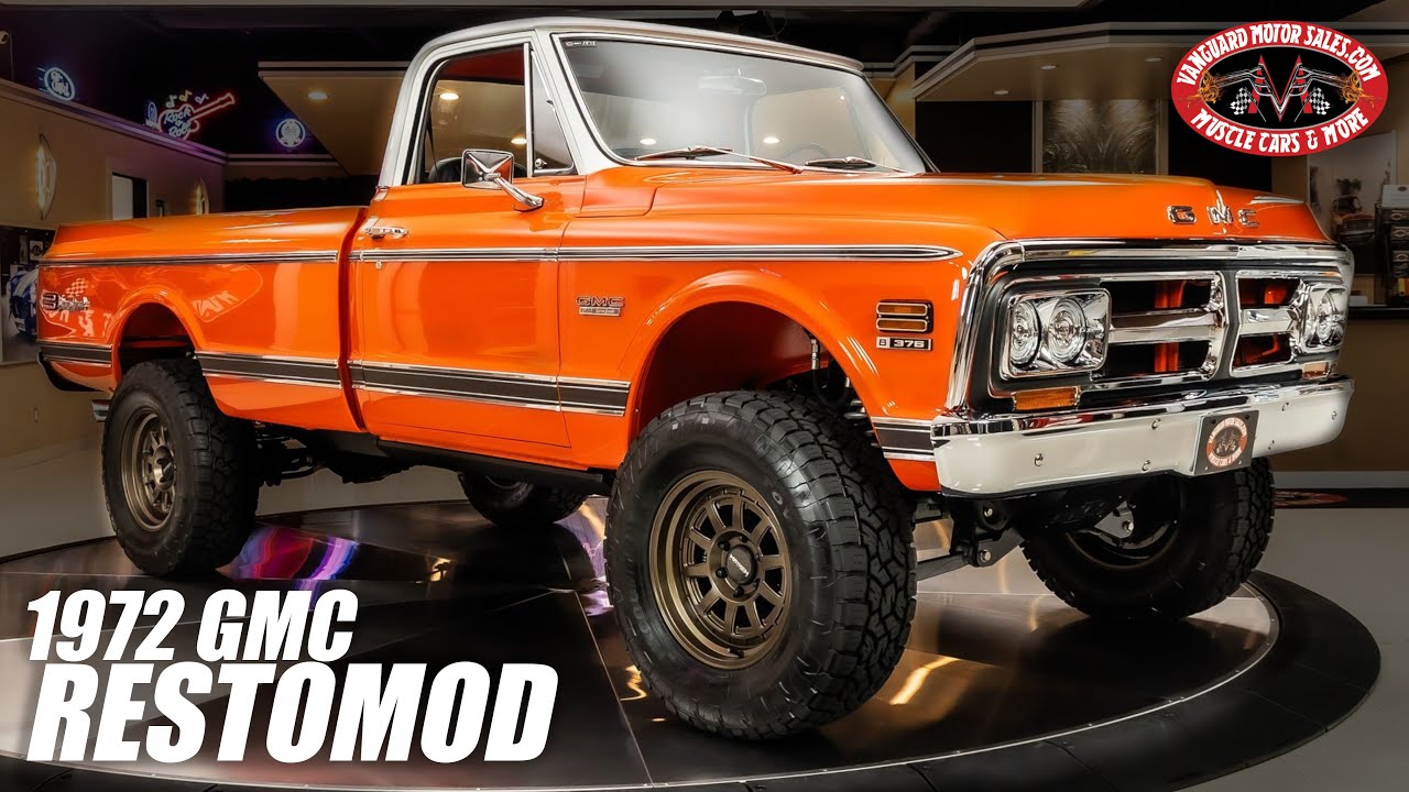 1972 GMC C/K Pickup 4X4 Restomod продаётся в Vanguard Motor Sales #1478
