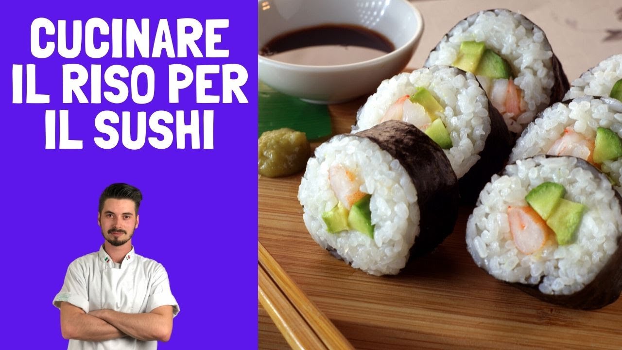 Come cucinare il riso per il sushi