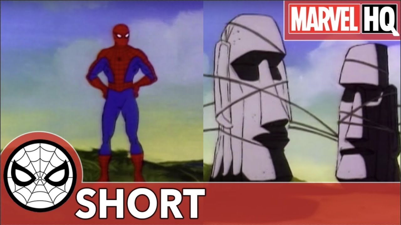 Spidey Goes to Easter Island! | Marvel Mash-Ups: Spider-Man | Easter Island