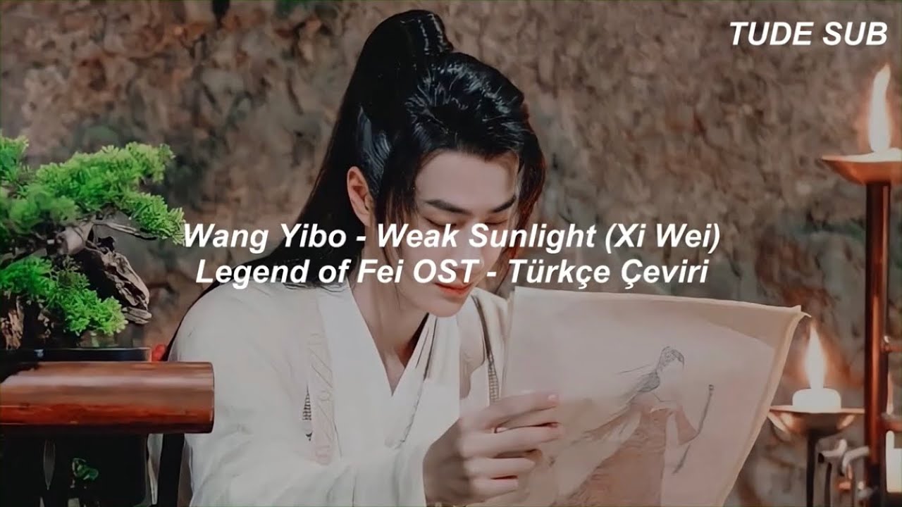 [TÜRKÇE] Wang Yibo (王一博) - Weak Sunlight (熹微) 'Xi Wei' [Legend of Fei OST] - Türkçe Çeviri