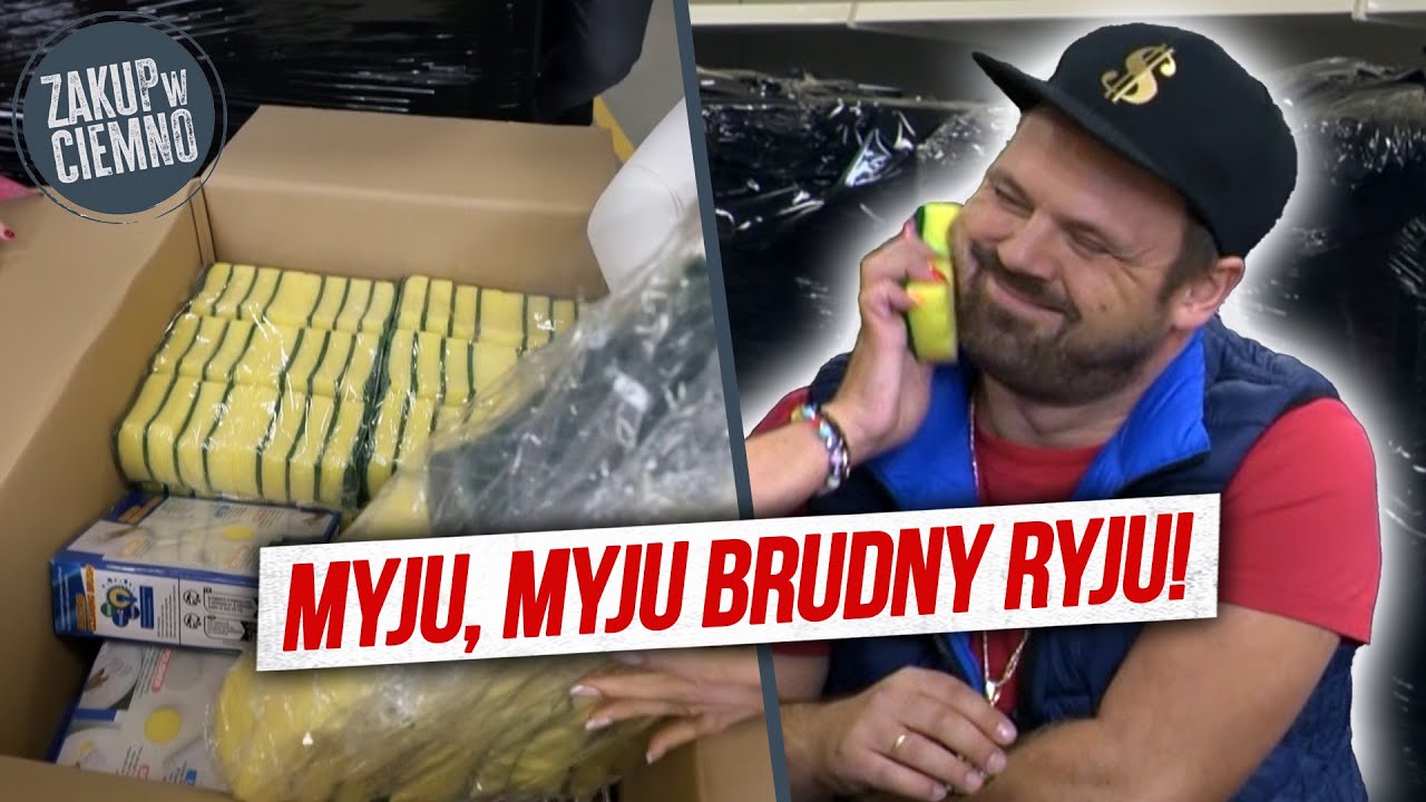 KUPIŁA PUDŁA PEŁNE MAGICZNYCH GĄBEK 🧽😅 | Zakup w ciemno