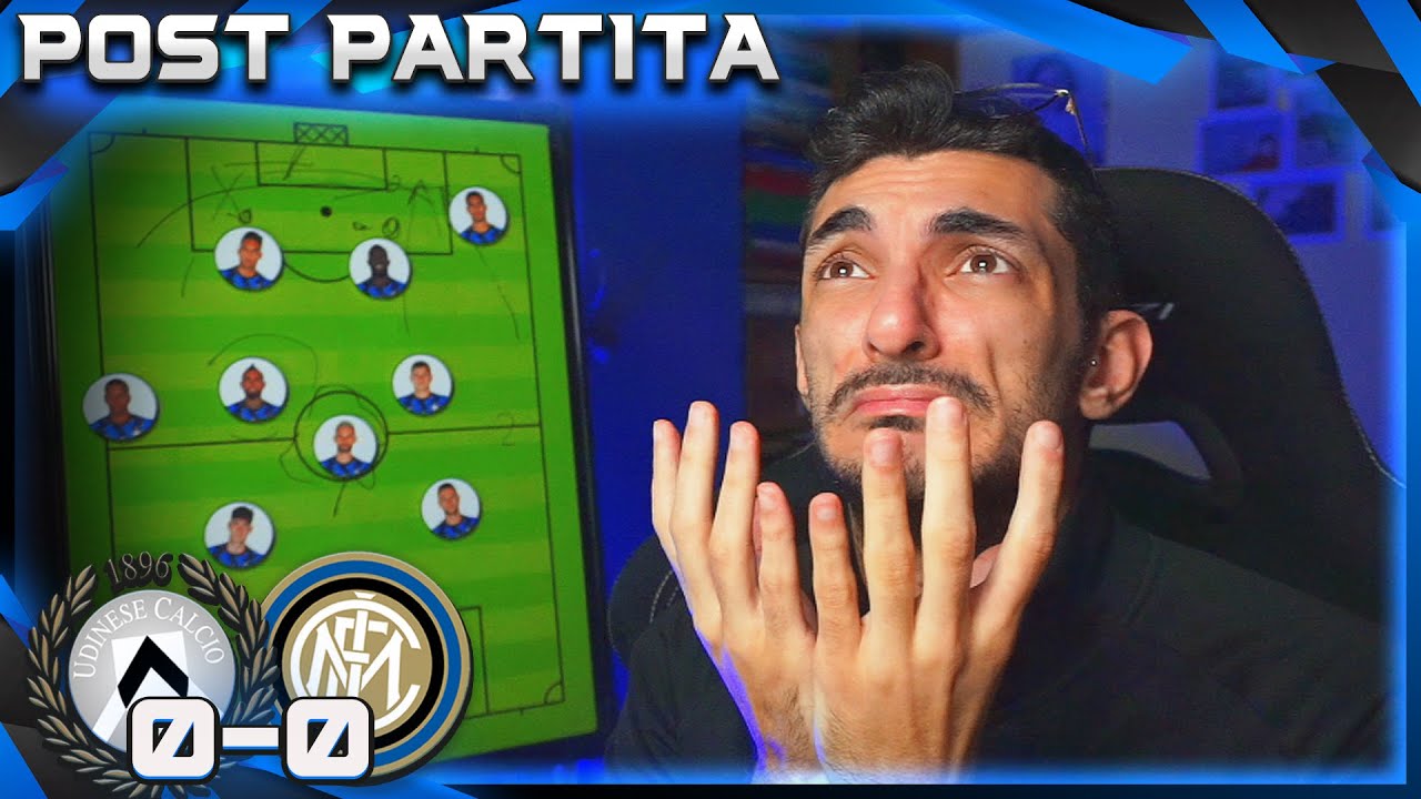 SIAMO DEI POLLI! MA COME SI FA? UDINESE 0-0 INTER | POST PARTITA E ANALISI