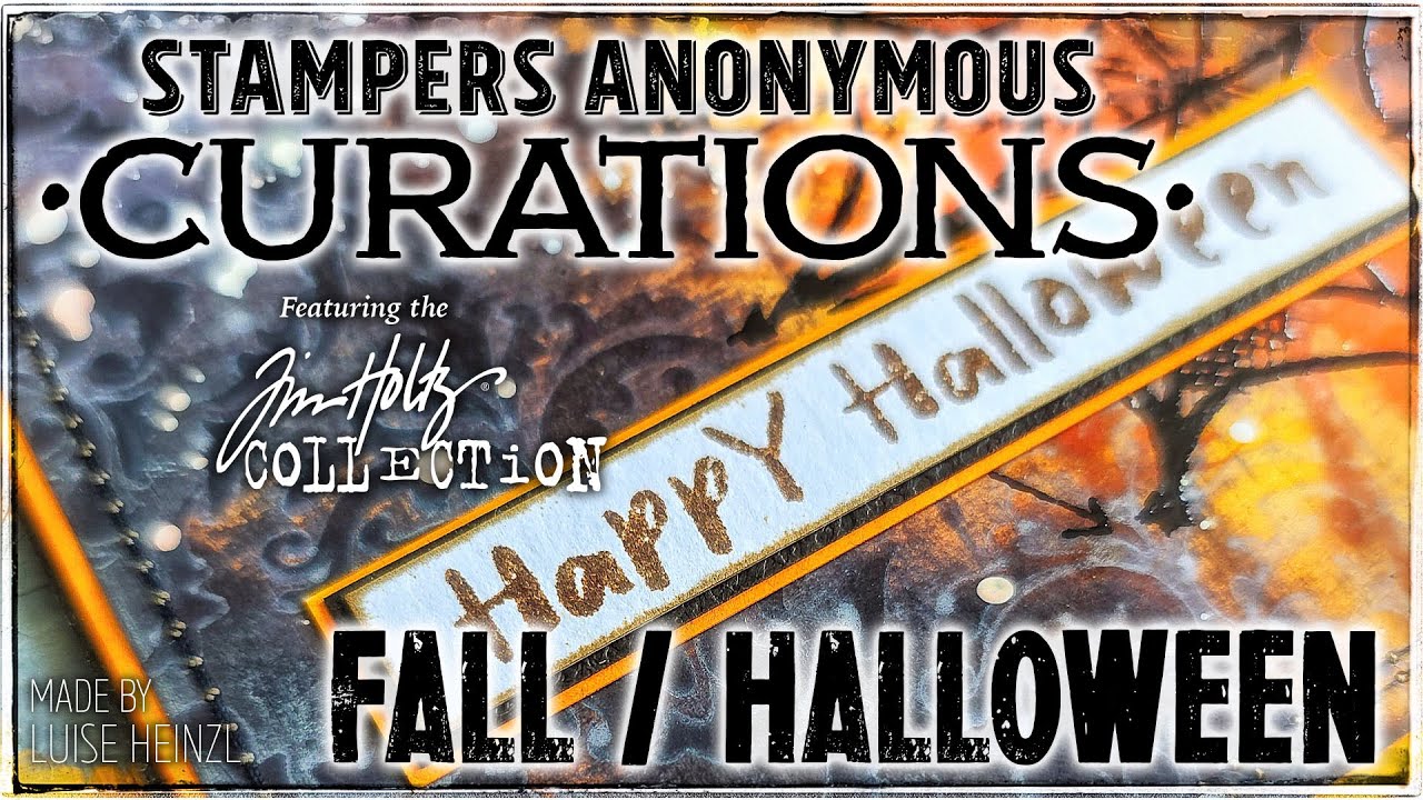Stampers Anonymous LIVE! Episode 3: Fall/Halloween Curations