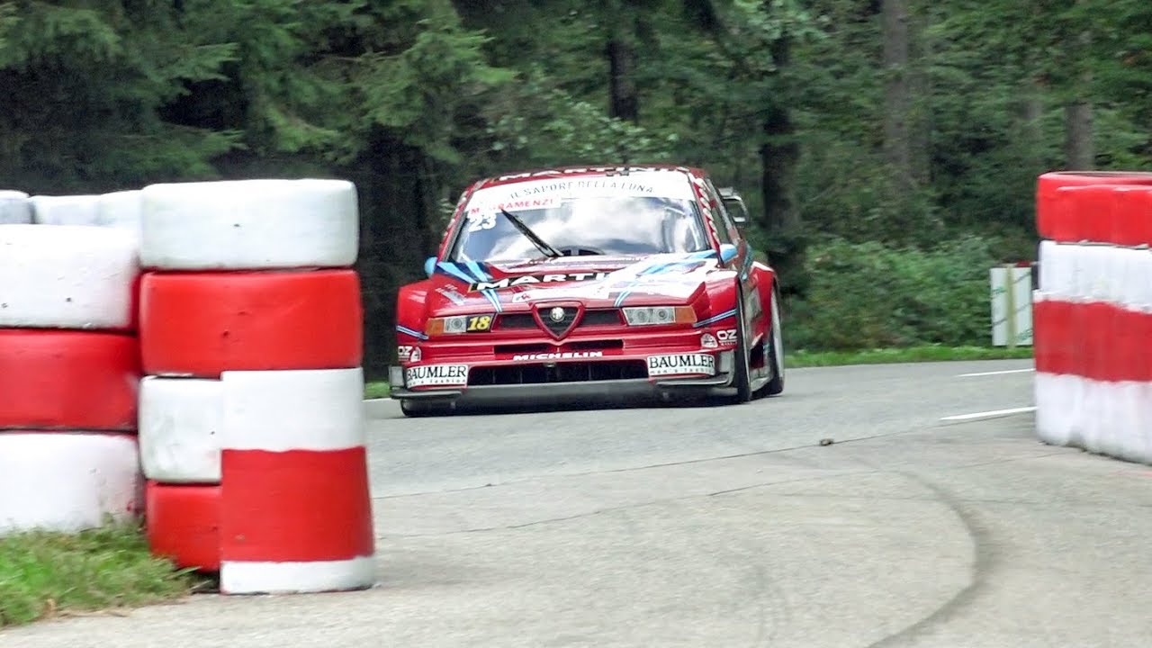 Bergrennen Mickhausen 2017 Alfa 155 DTM Marco Gramenzi