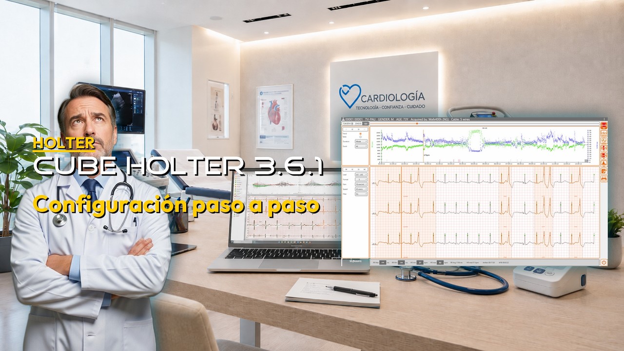 Cardioline Cube Holter 3 6 1 Guia de uso y configuración