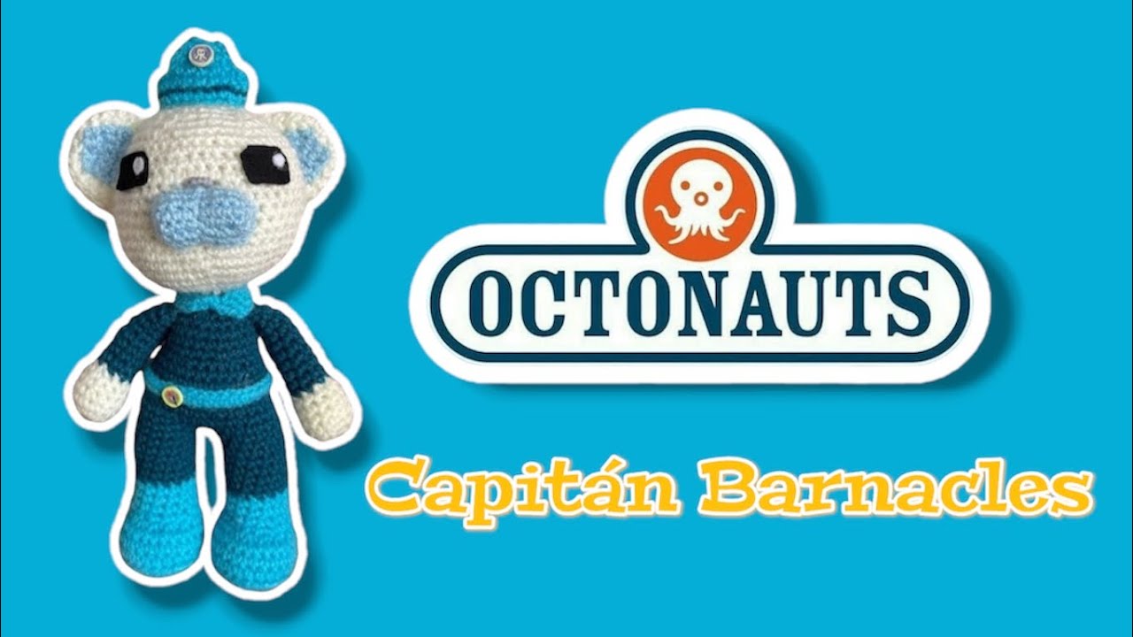 #Capitan Barnacles#Capitan Polar#The octonautas#amigurumis#Paso apaso#crochet #ganchillo #Subtítulos
