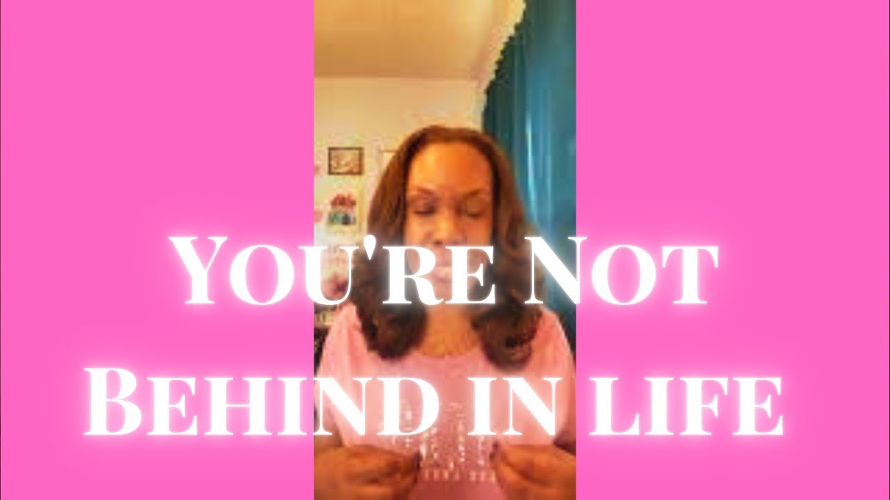 Three 3 Reasons Why You May Be Feeling Behind in Life ? WATCH THIS VIDEO For Clarity ✨✨