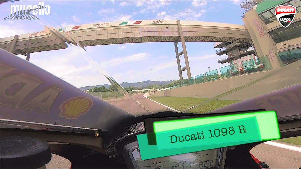 Ducati 1098 R Mugello Circuit