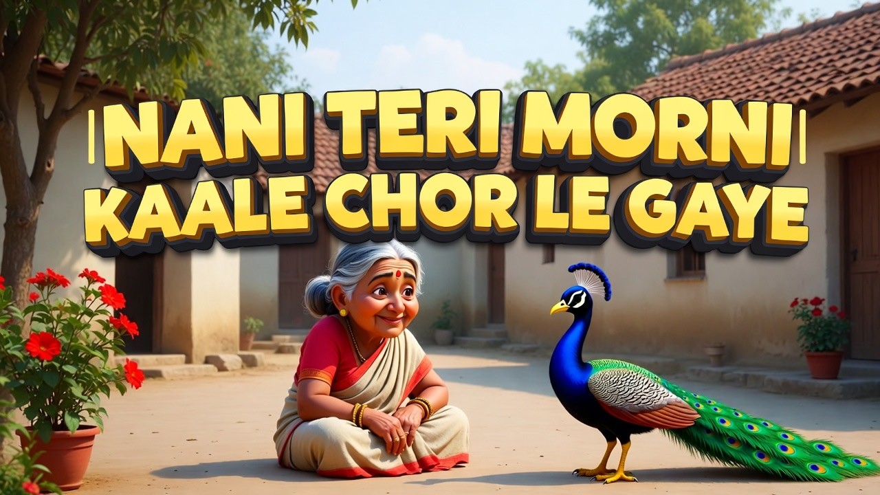 Nani Teri Morni Kaale Chor Le Gaye | Hindi Nursery Rhyme for Kids