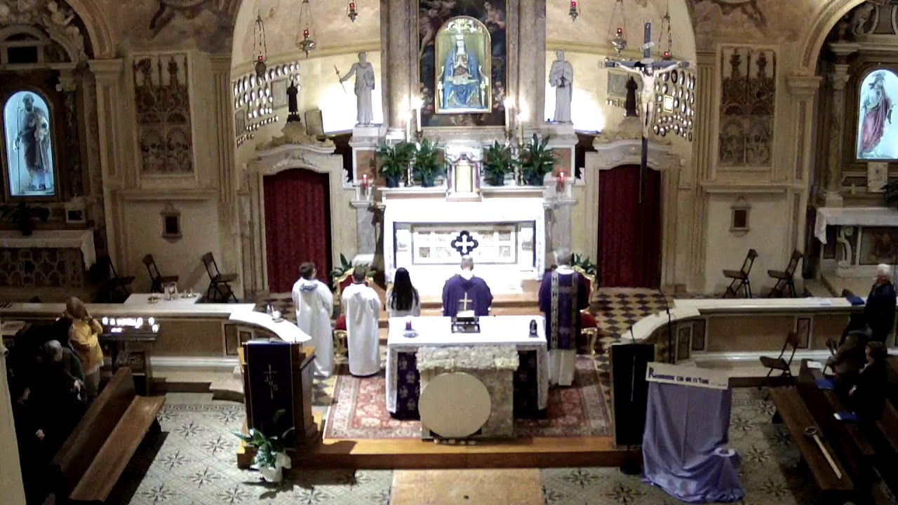 Celebrazione dal Santuario di Santa Maria della Pieve (Verona)