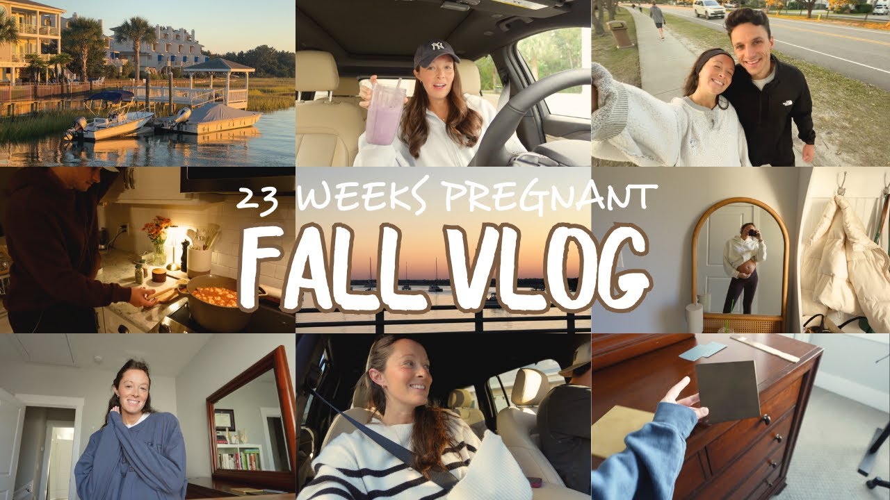 23 WEEKS | House Updates (nursery!), Catching Up, Maternity Shopping, Cooking, & more!