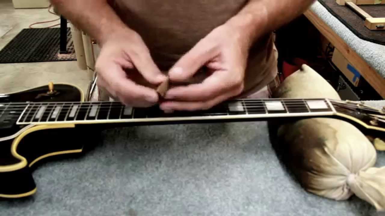 Gibson guitar neck repair