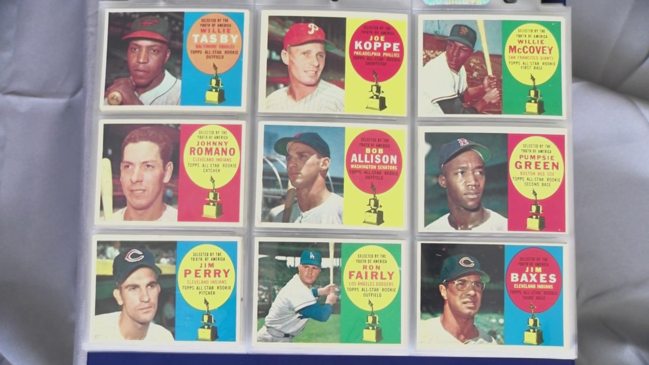 My 1960 Topps set to date • The Vintage Composer