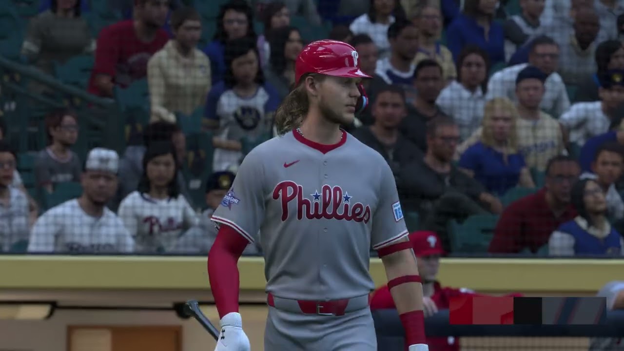MLB The Show 26 Gameplay: Philadelphia Phillies vs Milwaukee Brewers - (PS5) [4K60FPS]