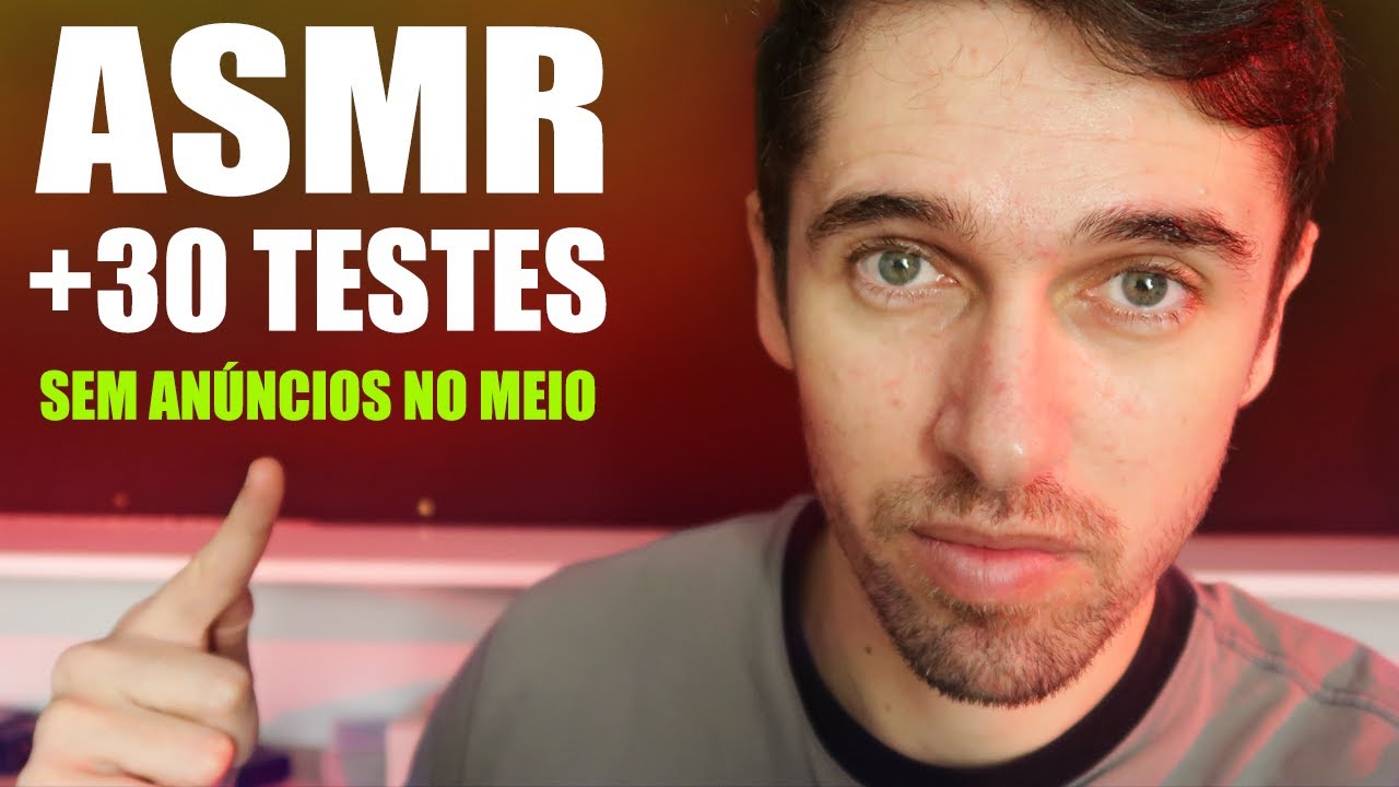 ASMR COM TESTES DE VISÃO, AUDIÇÃO, SENSIBILIDADE, ATENÇÃO E OBEDIÊNCIA