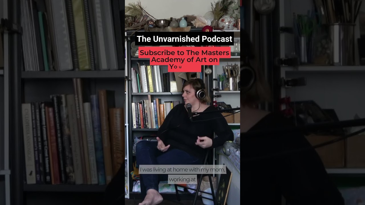 Making the tough decision to continue your artistic education #podcast #fineart #arttalk