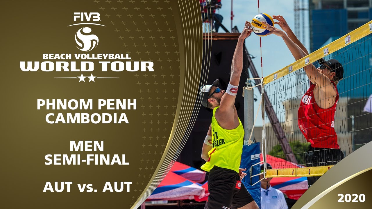 Men's Semi-Final: AUT vs. AUT | 2* Phnom Penh (CAM) - 2020 FIVB Beach Volleyball World Tour