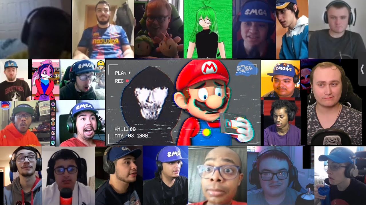 SMG4: The Mario Tapes Reaction Mashup
