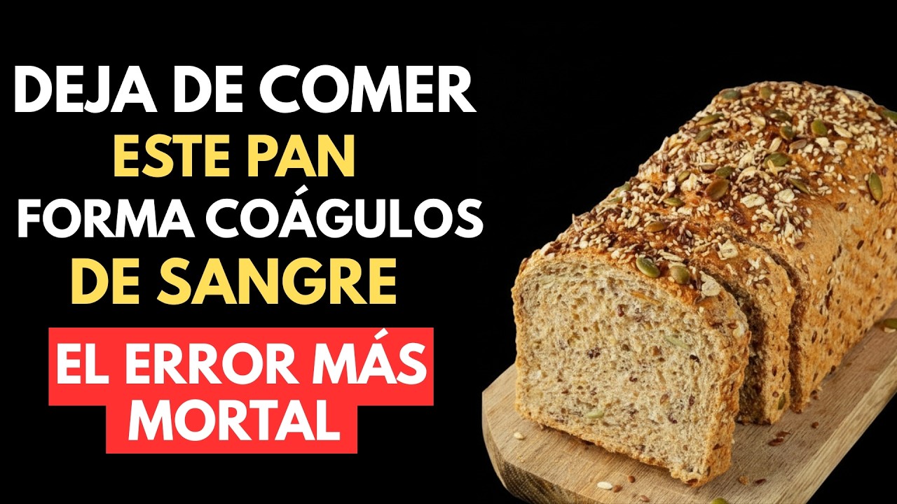 MAYORES DE 60? ESTOS PANES AUMENTAN EL RIESGO DE DERRAME DURANTE LA NOCHE (¡EXPLICA EL DOCTOR!)