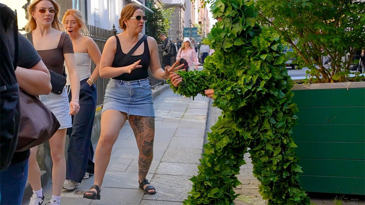 Bushman Prank  funniest screams this year