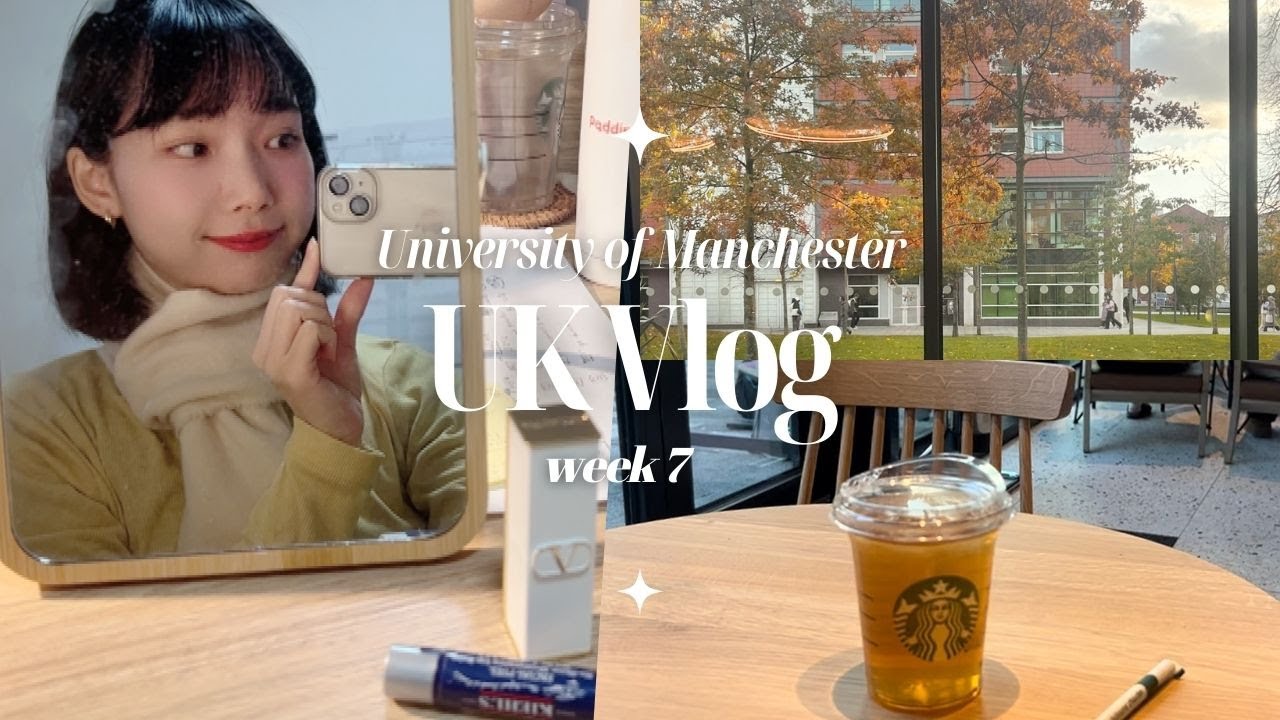 UK Vlog | Master's in Marketing at the University of Manchester / Mid-Semester/ Christmas Market