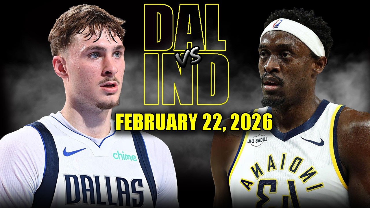 Dallas Mavericks vs Indiana Pacers Full Game Highlights – February 22, 2026 | NBA Season