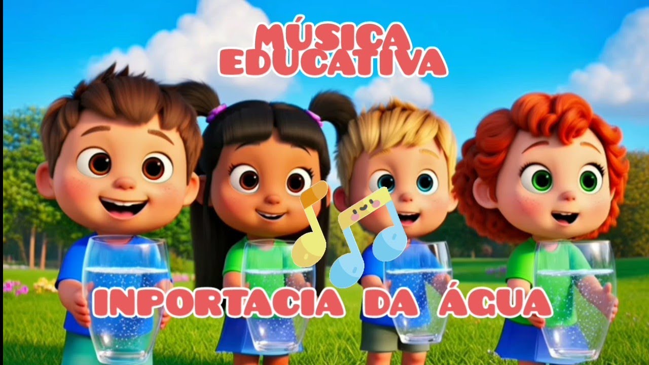 🎶IMPORTANTE SE IDRATAR | música infantil educativa