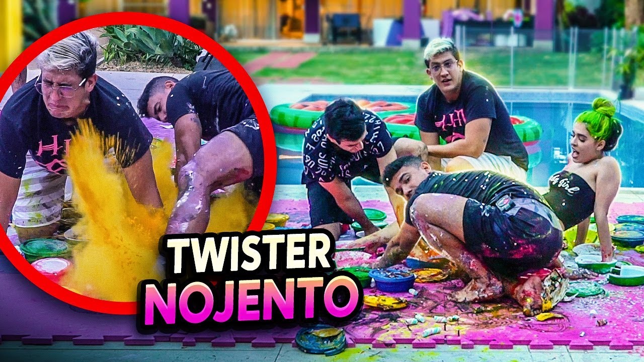 NOS SUJAMOS MUITO JOGANDO TWISTER NOJENTO!!