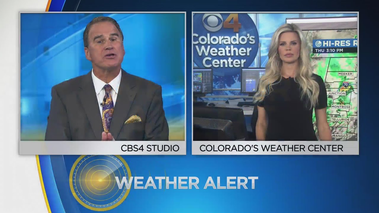 Severe Weather Brings Cloud Rotation, Hail, Heavy Rain To Front Range