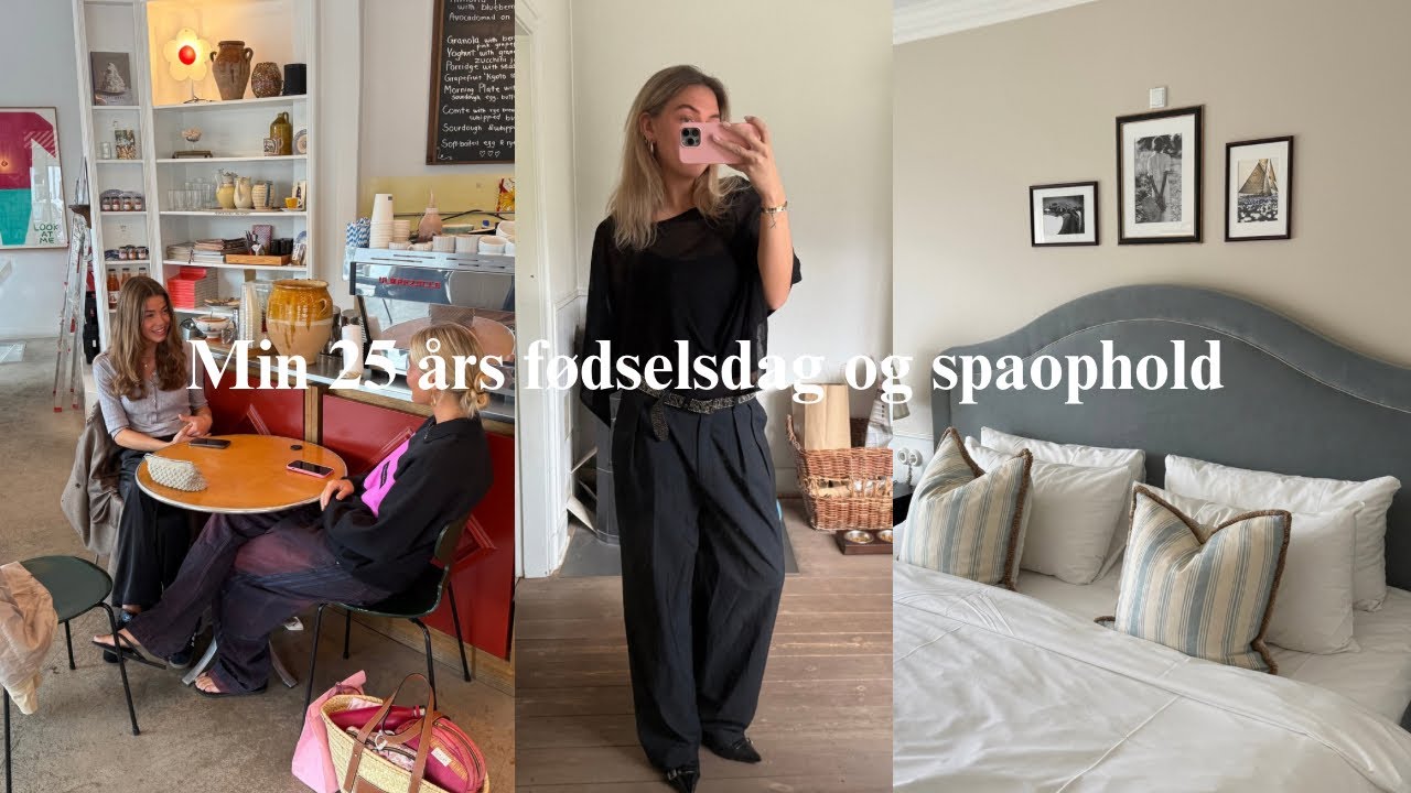 VLOG: Min fødselsdag, træning og spaophold