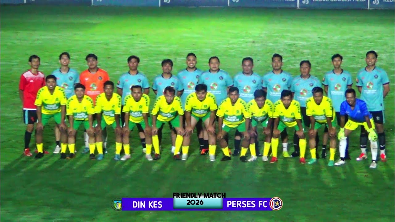 PERSES FC - DINKES KAB KEDIRI || FRIENDLY MATCH || game 1