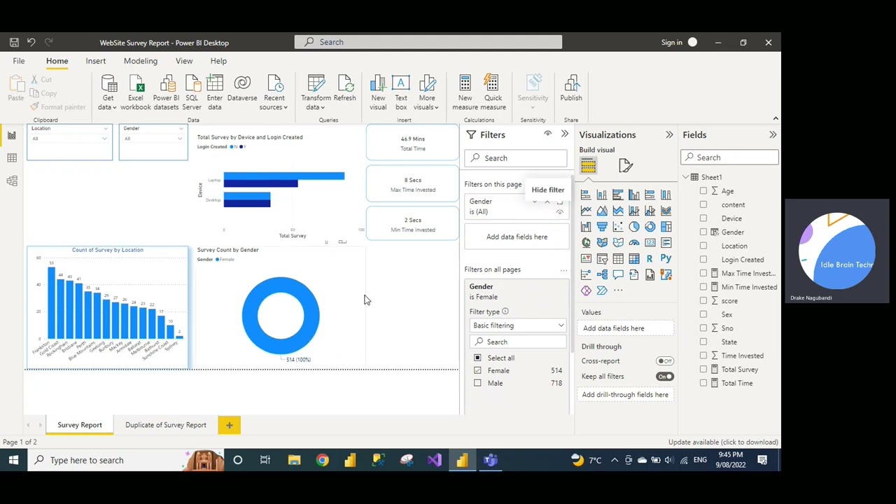 Types of Filters in PowerBI Desktop