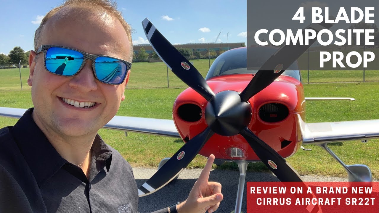 4 Blade Composite Prop review on a brand new Cirrus Aircraft SR22T. Is it worth it!? You Decide!