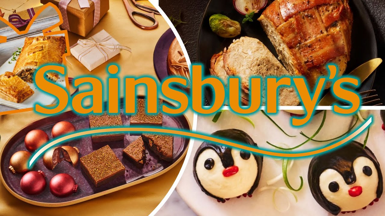 Праздничные находки Sainsbury's 2025 — Покупайте у нас! — #VLOGMAS