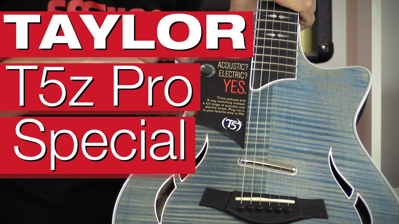 Taylor T5z Pro (Akustik- & E-Gitarre in einem?)