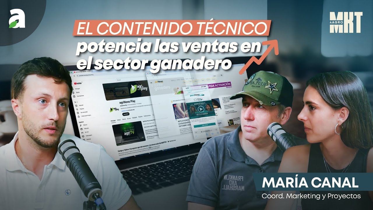 Cómo el CONTENIDO TÉCNICO impulsa la CONFIANZA y las VENTAS en el sector AGRO | MKT4AGRO T.03 EP.03