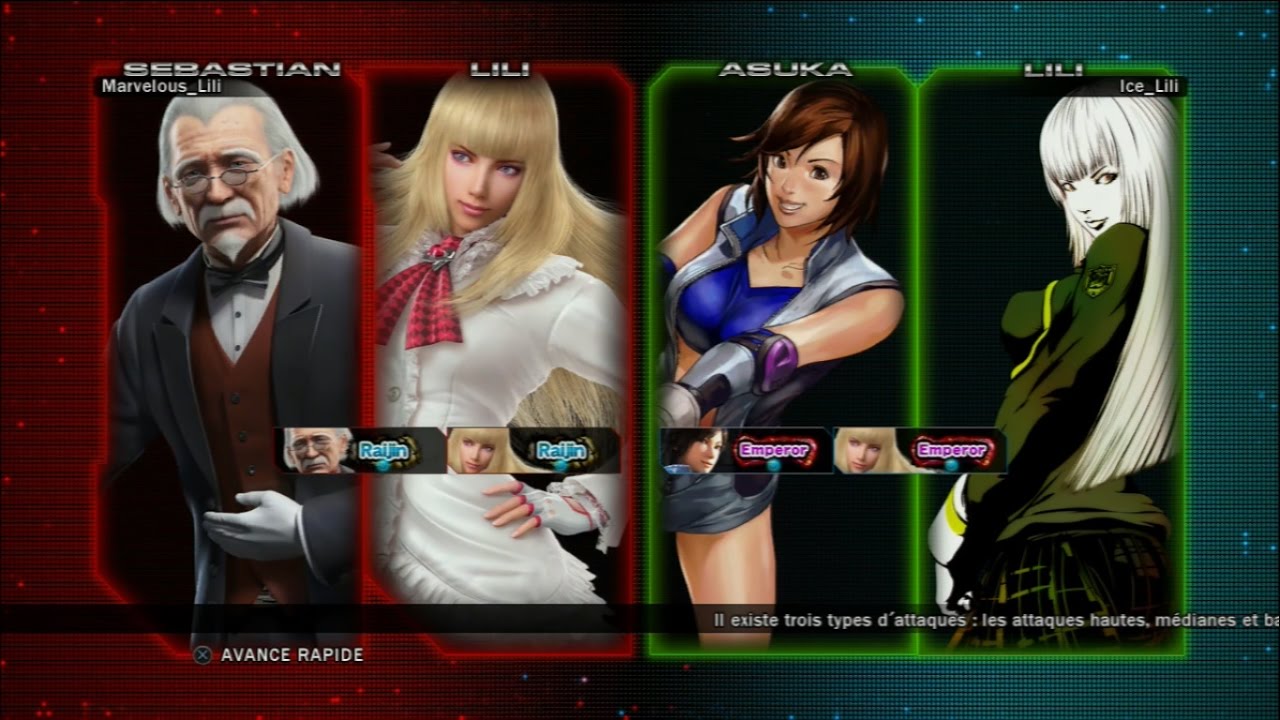 TEKKEN TAG 2 ONLINE : Marvelous_Lili VS Ice_Lili